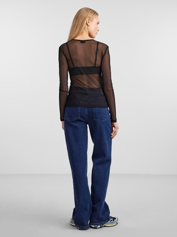 Pieces Longsleeve in Schwarz