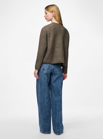 Pieces Cardigan "Pcsilly" in Braun