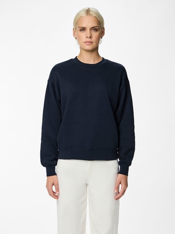 Pieces Sweatshirt "Chilli" in Dunkelblau