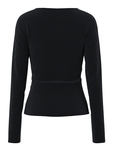 Pieces Longsleeve "Pcmaliva" in Schwarz