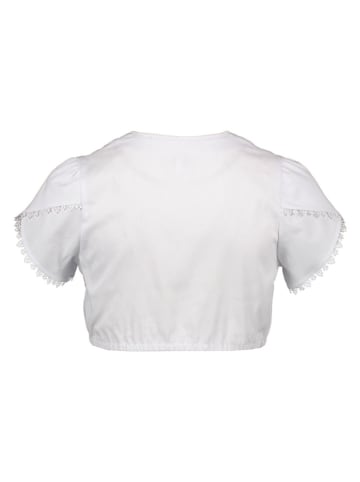 Turi Landhaus Bluzka "Tessa" w kolorze białym