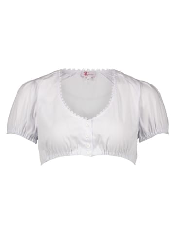 Turi Landhaus Dirndlbluse "Beatrix" in Weiß