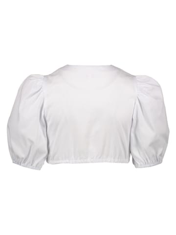 Turi Landhaus Dirndlbluse "Luana" in Weiß