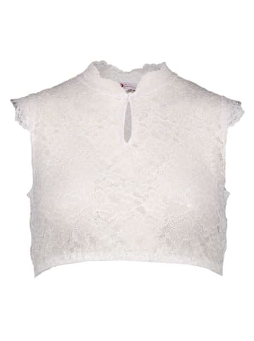 Turi Landhaus Bluzka "Nelly" w kolorze białym