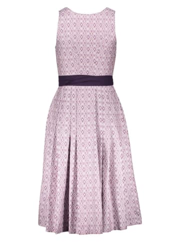 Turi Landhaus Dirndl "Bea" in Lila/ Aubergine