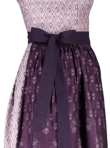 Turi Landhaus Dirndl "Bea" in Lila/ Aubergine