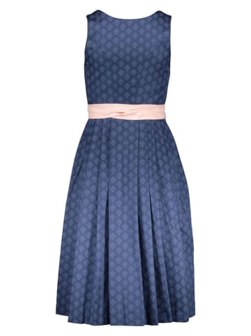 Turi Landhaus Dirndl "Bernadetta" in Blau