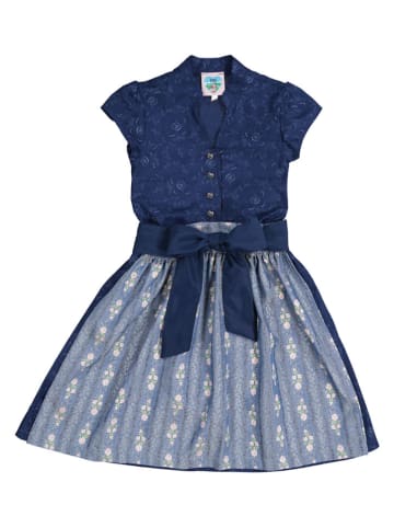 Turi Landhaus Dirndl "Romy" in Dunkelblau