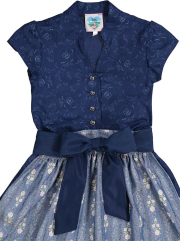 Turi Landhaus Dirndl "Romy" in Dunkelblau
