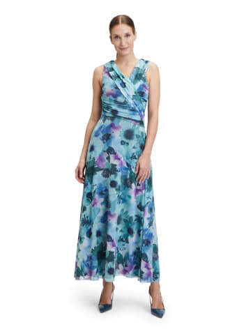 Vera Mont Jurk turquoise/blauw/paars