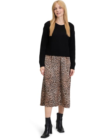 Vera Mont Kleid in Schwarz/ Hellbraun