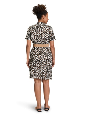 Vera Mont Jurk crème/lichtbruin