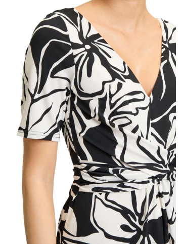 Vera Mont Kleid in Schwarz/ Weiß