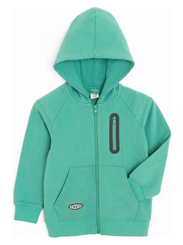 COOL CLUB Sweatjacke in Türkis