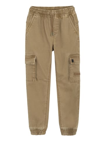 COOL CLUB Bojówki w kolorze jasnobrązowym