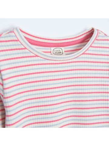 COOL CLUB Longsleeve in Rosa/ Blau