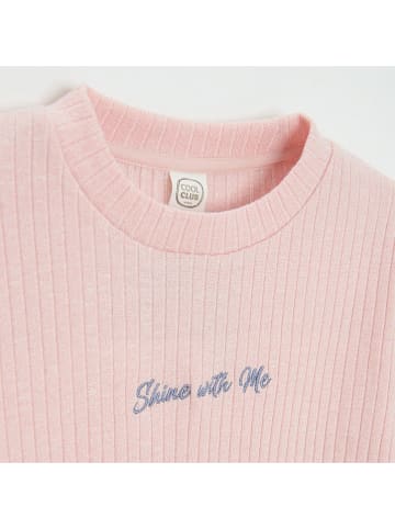 COOL CLUB Sweatjurk lichtroze
