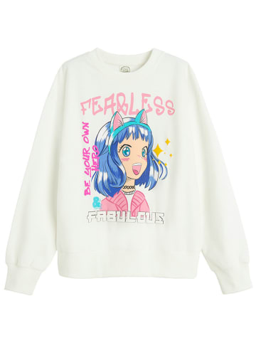 COOL CLUB Sweatshirt in Weiß