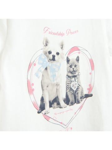 COOL CLUB Koszulka w kolorze białym