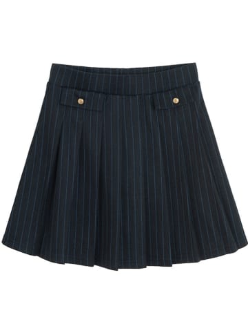 COOL CLUB Plissérok donkerblauw