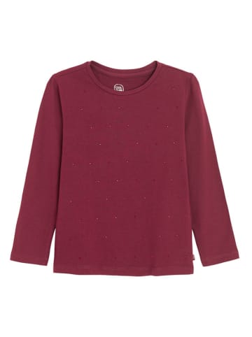 COOL CLUB 3er-Set: Longsleeves in Rot/ Weiß/ Rosa