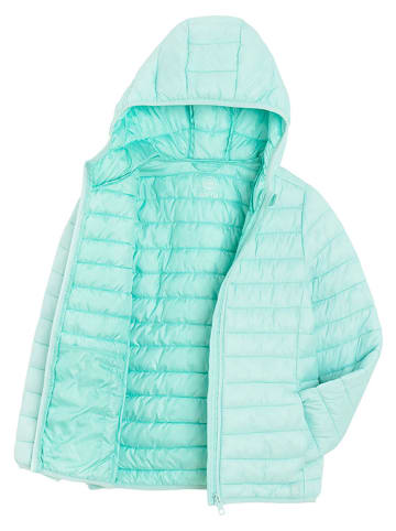 COOL CLUB Doorgestikte jas turquoise
