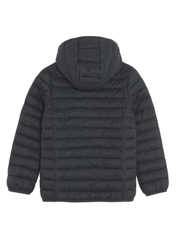 COOL CLUB Doorgestikte jas zwart