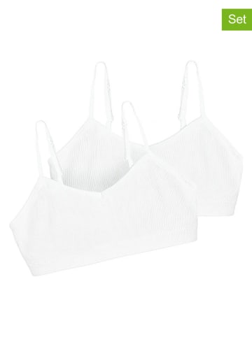 COOL CLUB 2-delige set: sportbeha's wit