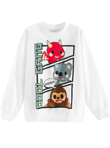 COOL CLUB Longsleeve in Weiß/ Bunt