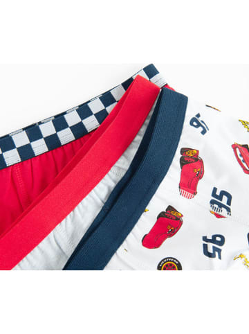 COOL CLUB 3-delige set: boxershorts wit/rood