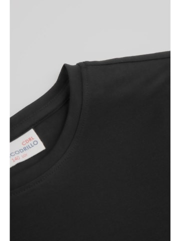 Coccodrillo Longsleeve in Schwarz