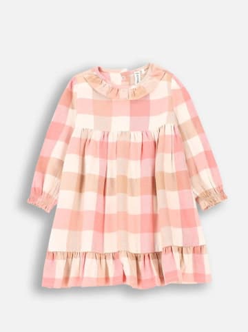 Coccodrillo Sukienka w kolorze kremowo-jasnoróżowym