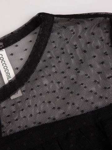 Coccodrillo Kleid in Schwarz