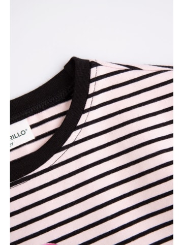 Coccodrillo Kleid in Schwarz/ Rosa