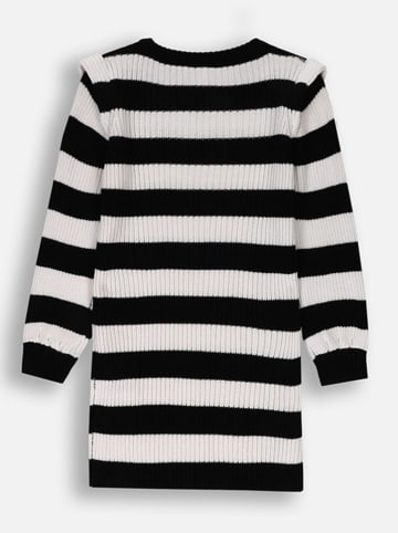 Coccodrillo Strickkleid in Schwarz/ Weiß