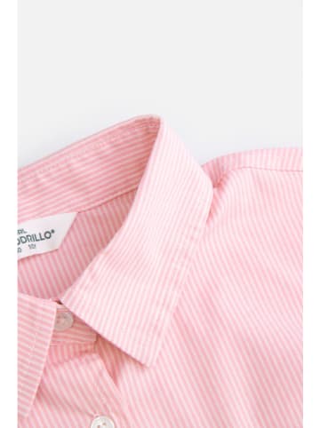 Coccodrillo Bluse in Rosa/ Weiß