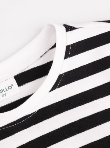 Coccodrillo Koszulka w kolorze biało-czarnym