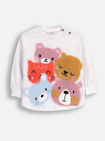 Coccodrillo Longsleeve in Weiß