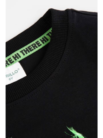 Coccodrillo Sweatshirt in Schwarz