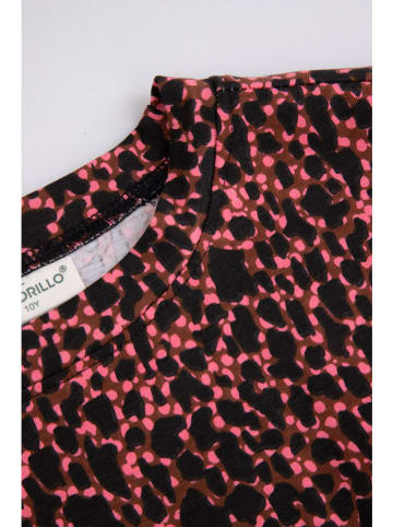 Coccodrillo Longsleeve in Schwarz/ Rot