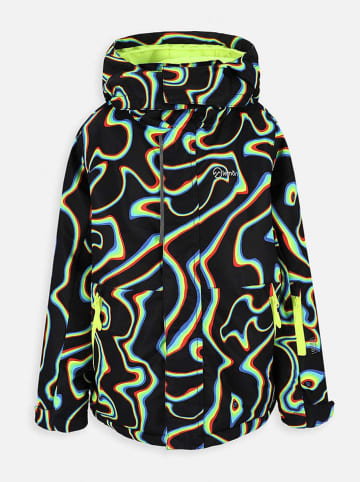 Lemon explore Winterjacke in Schwarz/ Grün/ Rot