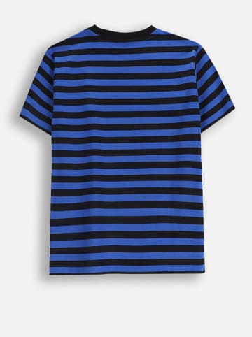 MOKIDA Shirt in Schwarz/ Blau