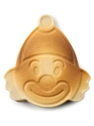 Ibili 2er-Set: Bratpfannen "Clown Shape" in Silber/ Schwarz - (L)18 x (B)15 cm