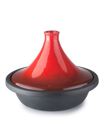 Ibili Tajine in Rot/ Schwarz - Ø 27 cm