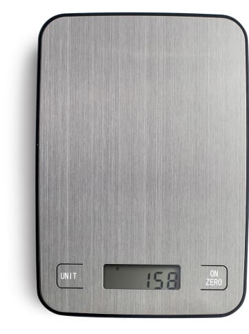 Ibili Küchenwaage in Grau - (L)16,4 x (B)11,4 cm