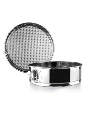 Ibili Tortownica w kolorze srebrnym - Ø 18 cm