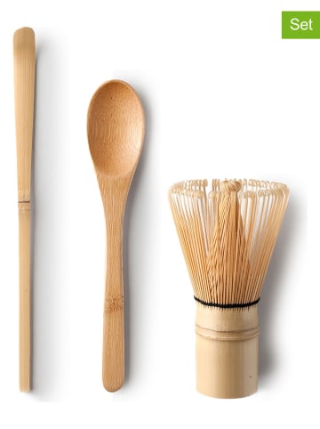 Ibili 3tlg. Matcha-Set in Beige