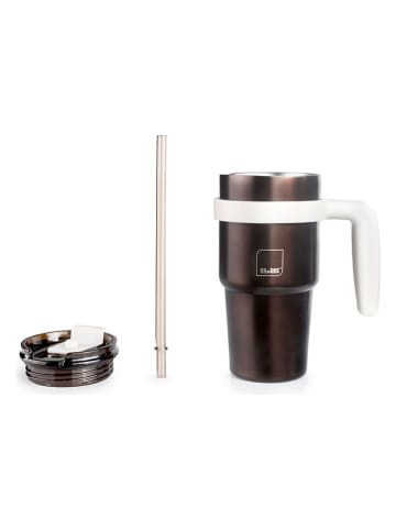 Ibili Isolierbecher in Braun - 480 ml