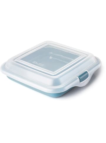 Ibili 3er-Set: Sandwichboxen in Blau - (L)14,5 x (B)14,5 cm
