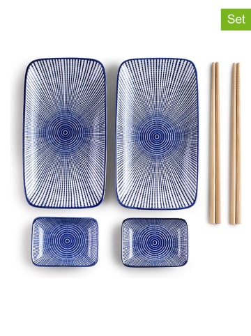 Ibili 6tlg. Sushi-Set in Blau